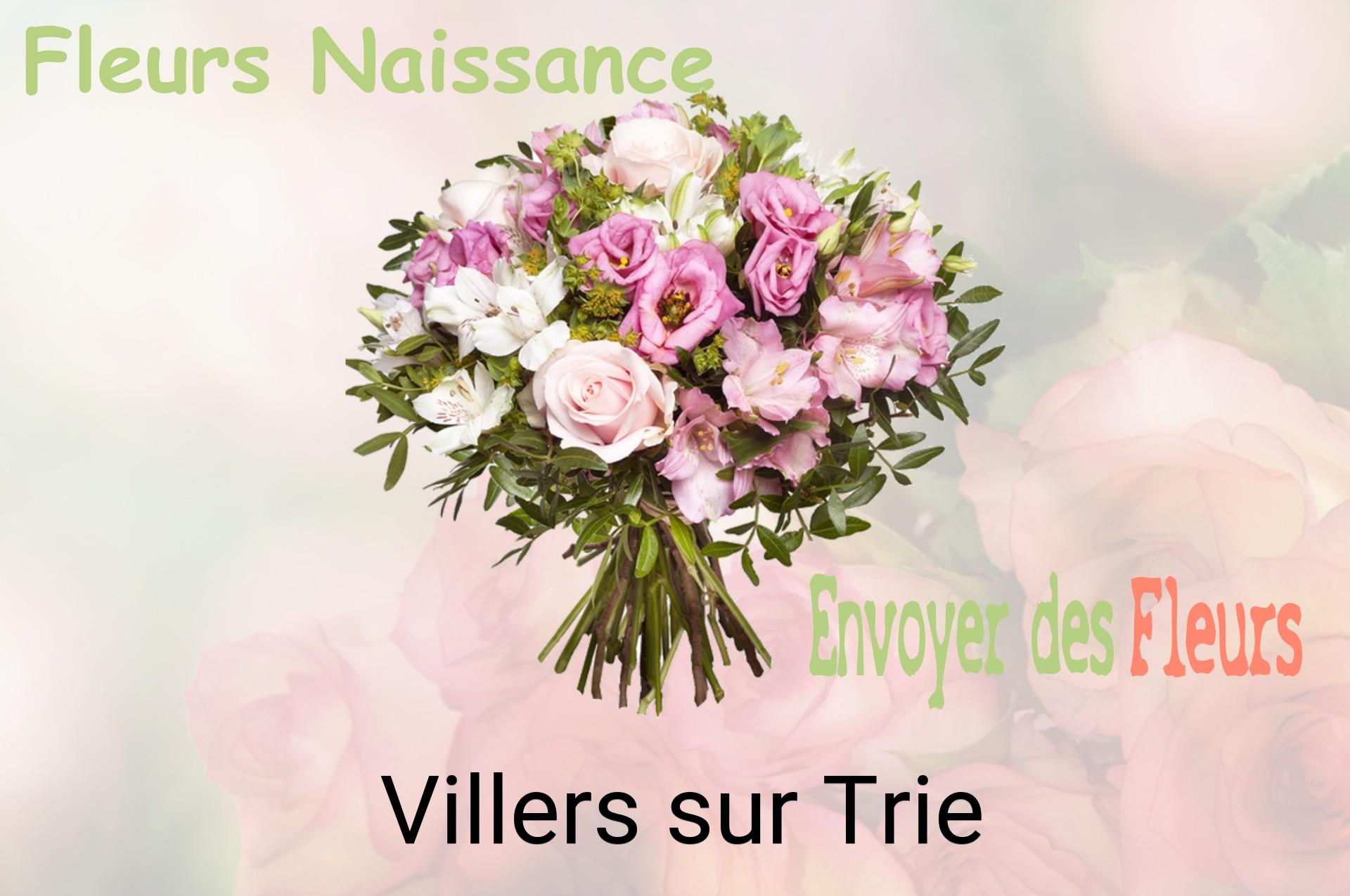 Bouquet de fleurs de naissance livré à Villers-sur-Trie